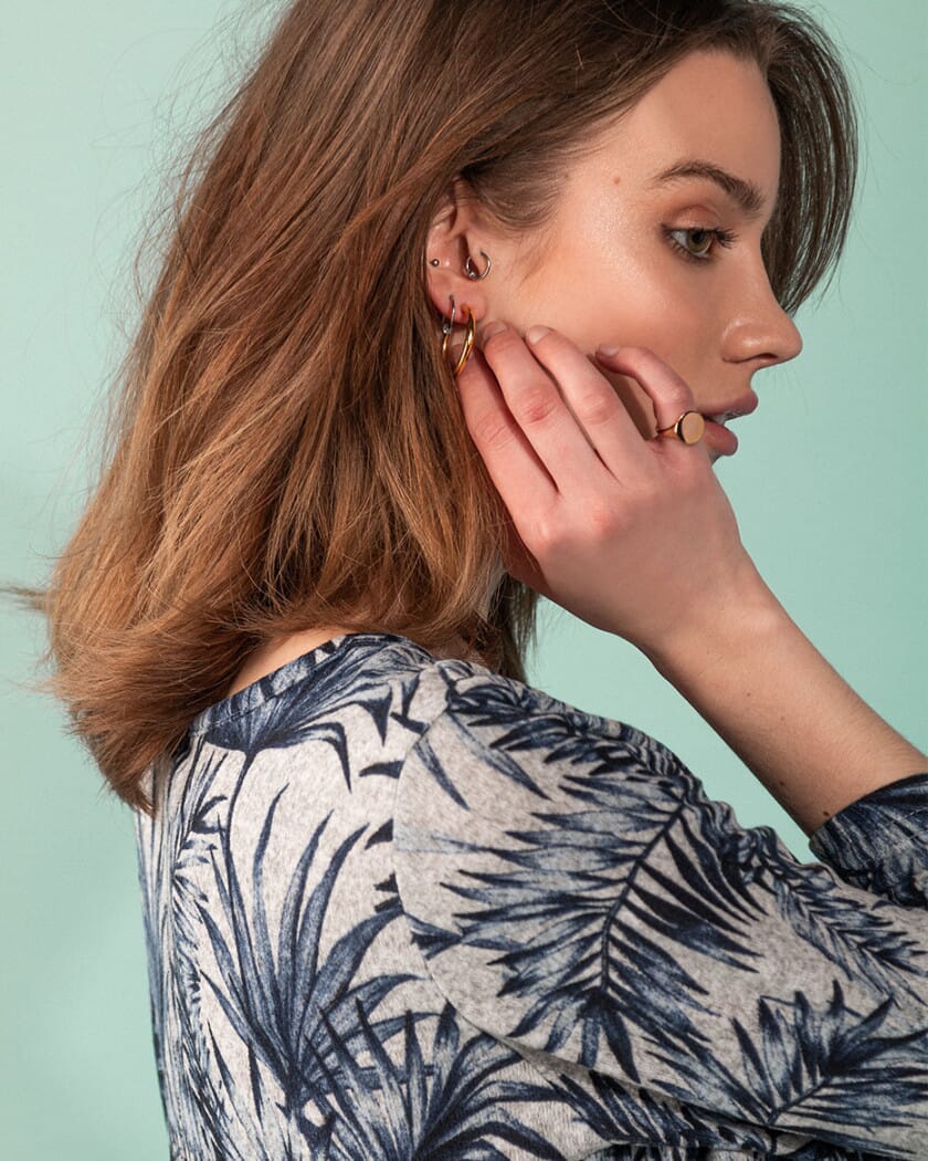 Maria Black Ring Ready Heart - Gull