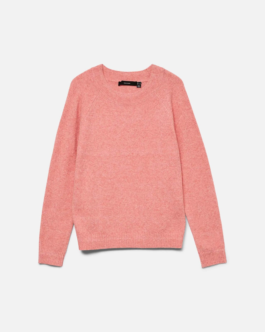 VERO MODA Genser Doffy LS Lauren - Coral Paradise/ White Melange