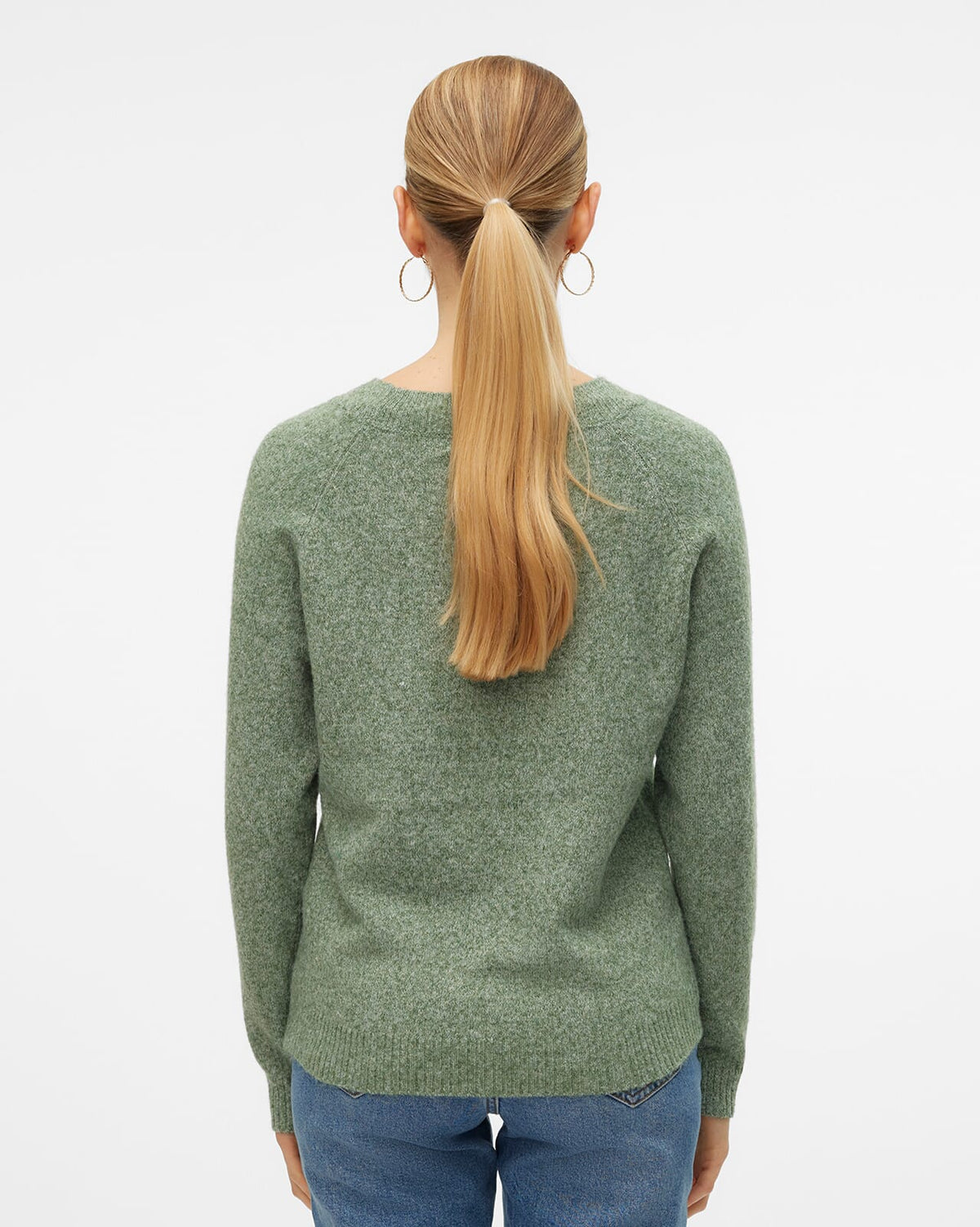 VERO MODA Genser Doffy LS Lauren - Lauren Wrealth Mel.
