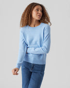 VERO MODA Genser Doffy LS Lauren - Little Boy Blue/ Melange