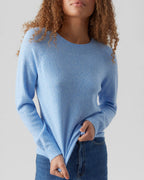 VERO MODA Genser Doffy LS Lauren - Little Boy Blue/ Melange