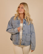 VERO MODA Denimjakke Jamie - Light Jeans Blue