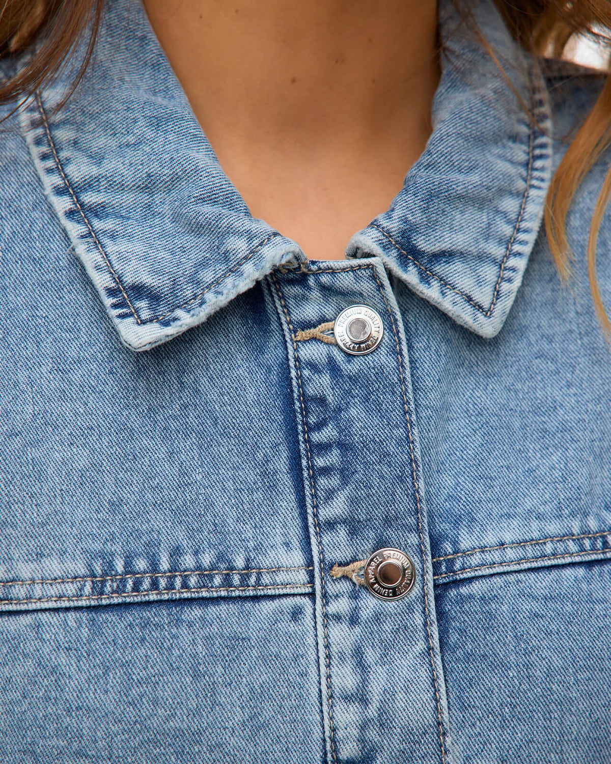 VERO MODA Denimjakke Jamie - Light Jeans Blue
