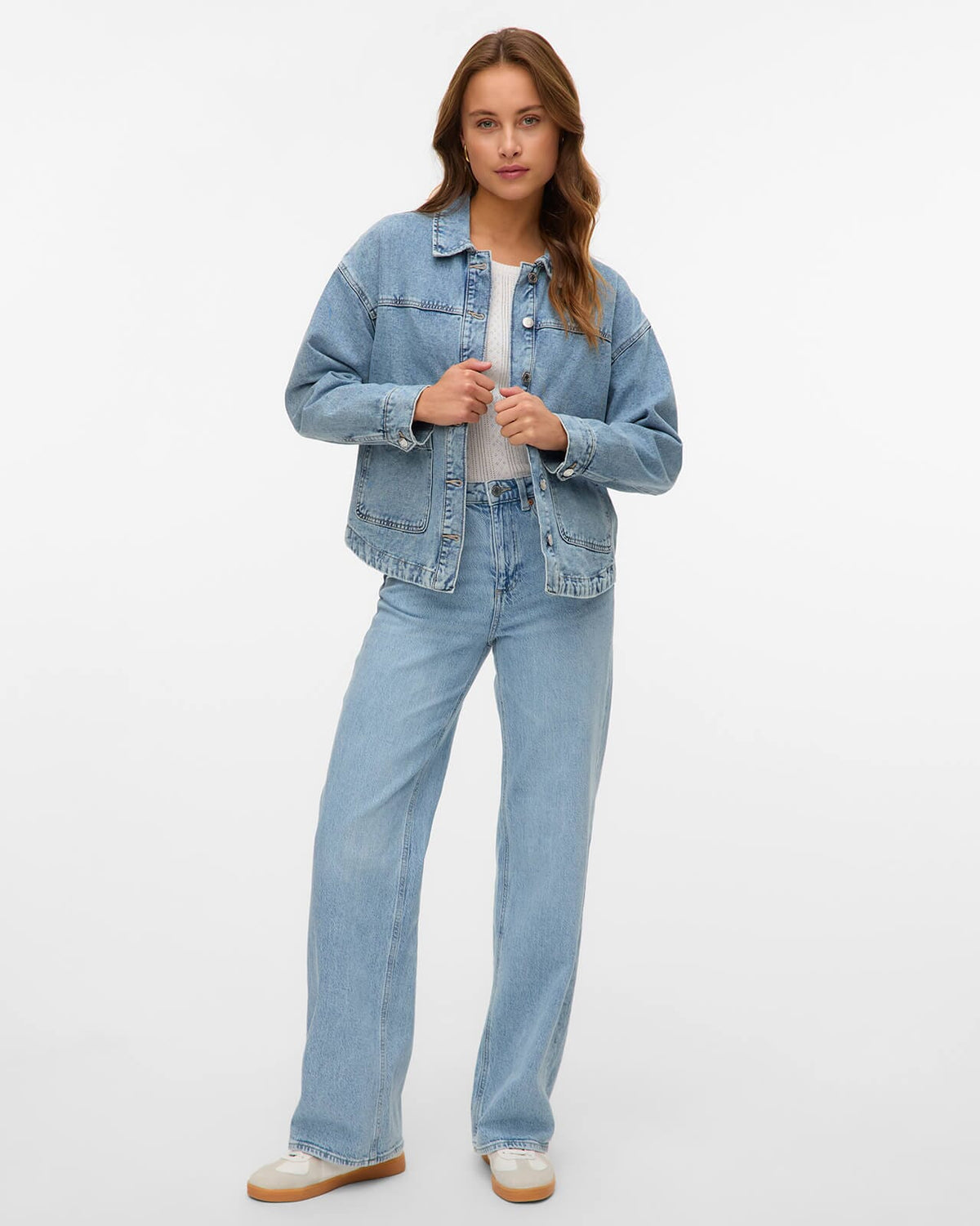 VERO MODA Denimjakke Jamie - Light Jeans Blue