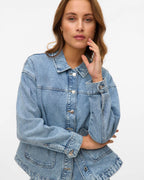 VERO MODA Denimjakke Jamie - Light Jeans Blue