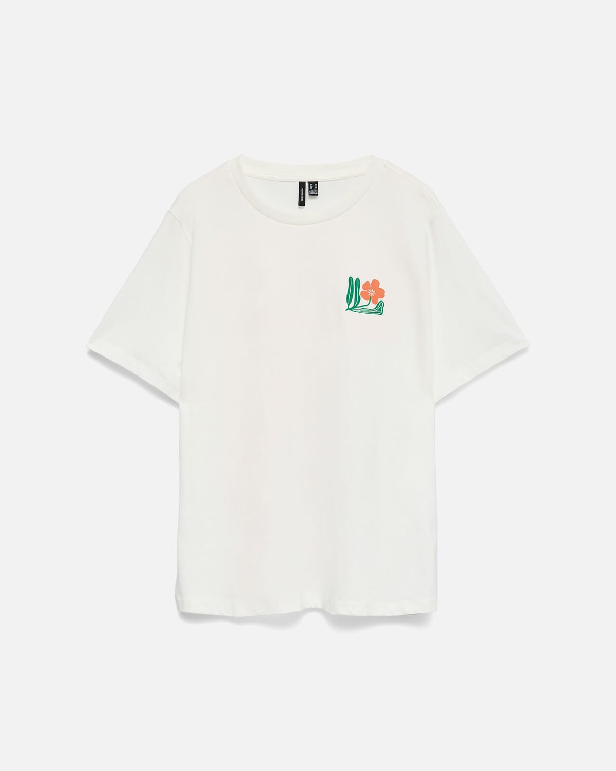VERO MODA T-skjorte Mariane Caty - Snow White/ Enjoy Ever