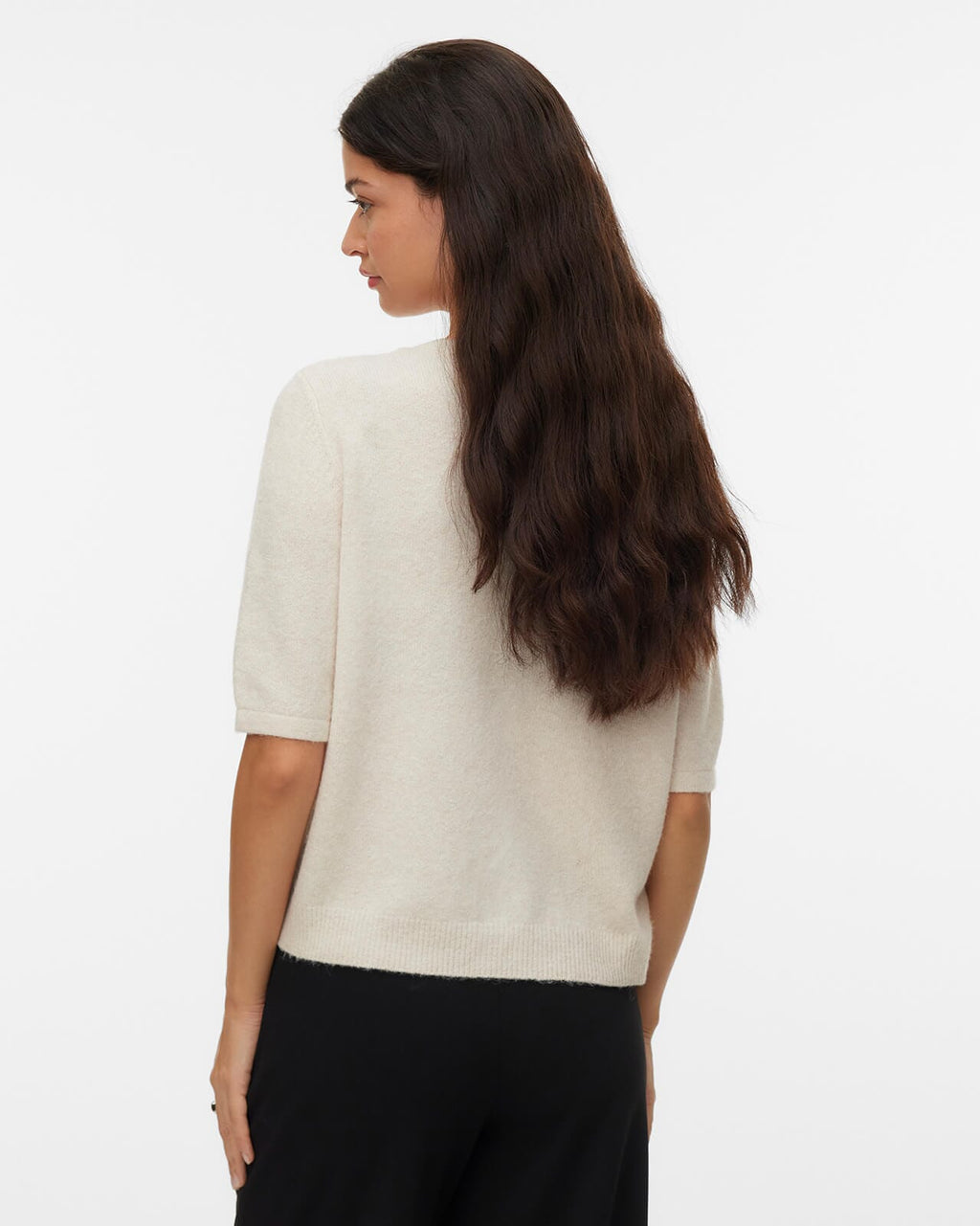 VERO MODA Strikket Cardigan Doffy - Birch Melange