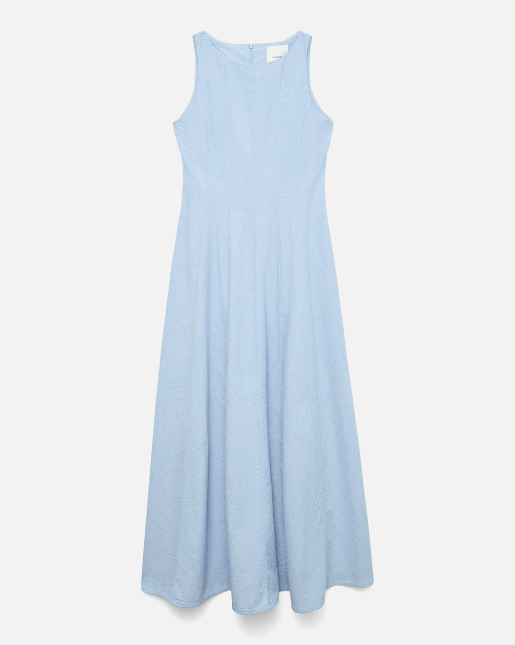 VERO MODA Maxikjole Norma Chambray SL - Light Blue/ Melange