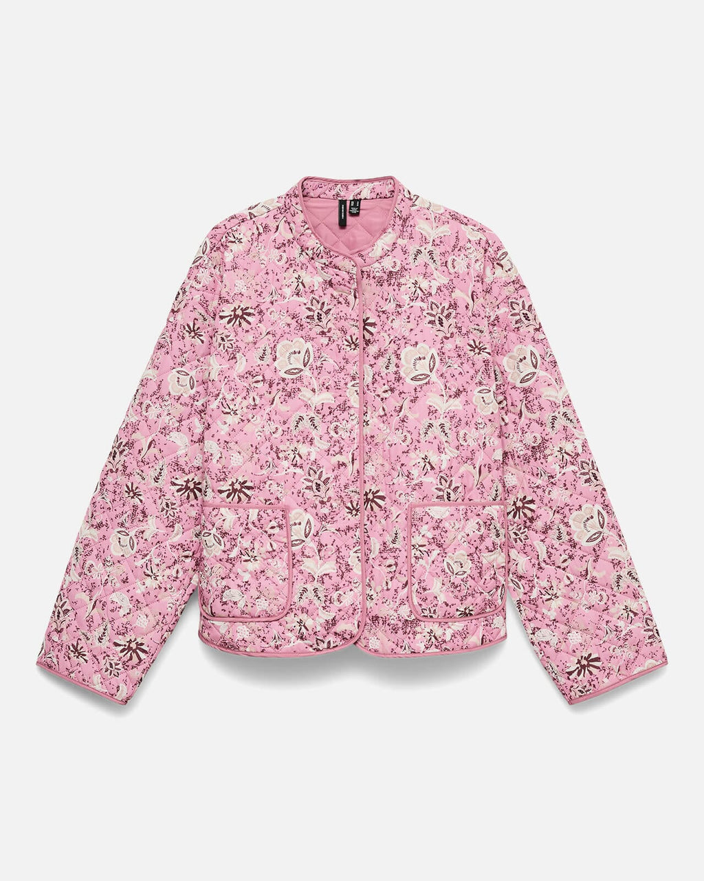 VERO MODA Jakke Jane Quilted - Cashmere Rose/ Jane Pink Flower