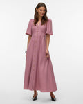 VERO MODA Maxikjole Melaney Ankle - Nostalgia Rose/ Melange