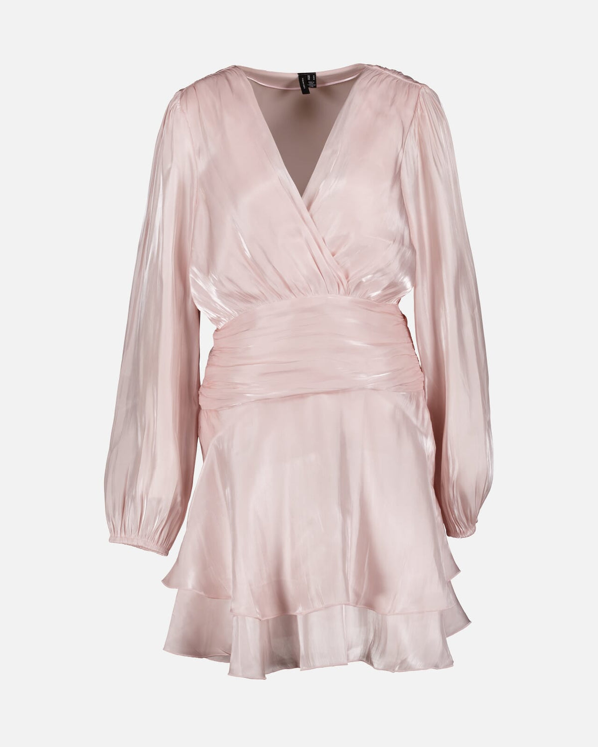 VERO MODA Kjole Polly LS Short - Veiled Rose