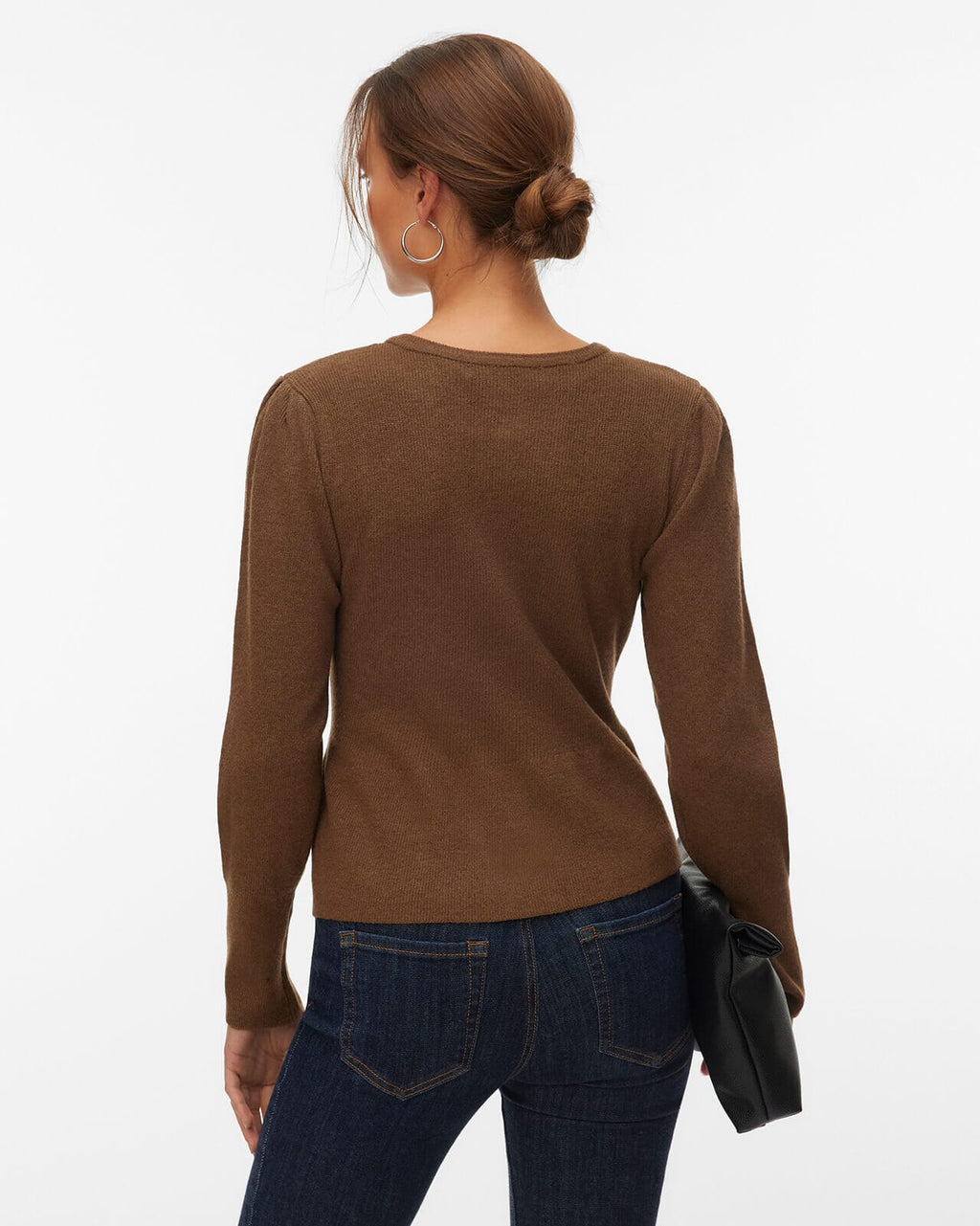 VERO MODA Cardigan Light - Carafe/ White Melange