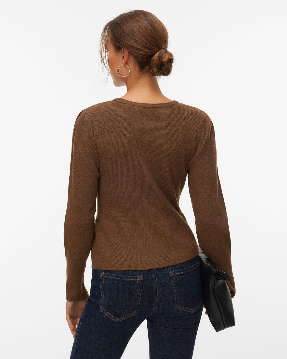VERO MODA Cardigan Light - Carafe/ White Melange