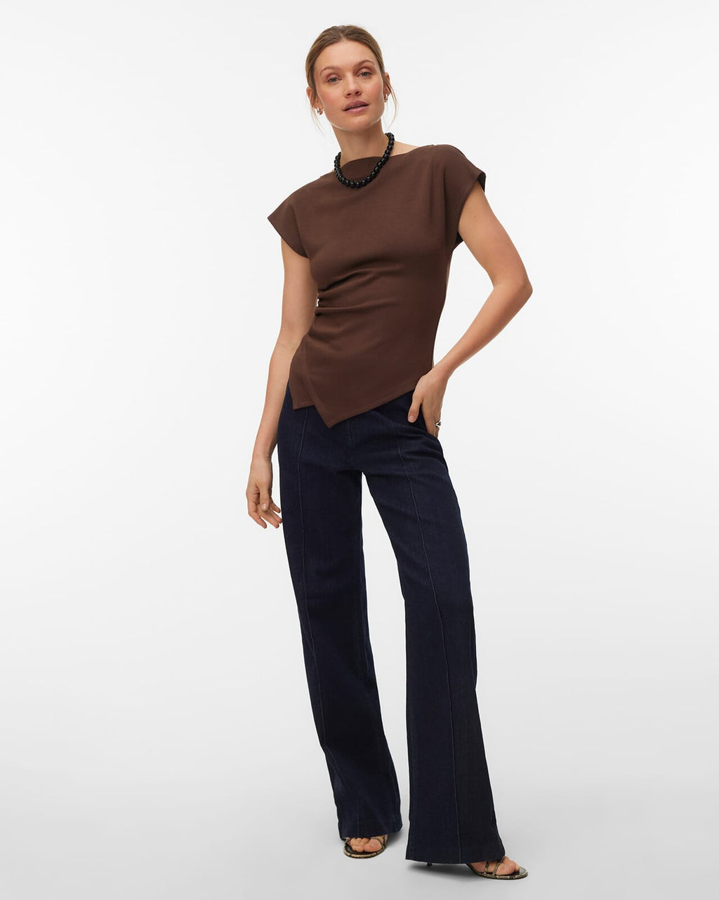 VERO MODA Topp Mille - Chocolate Martini