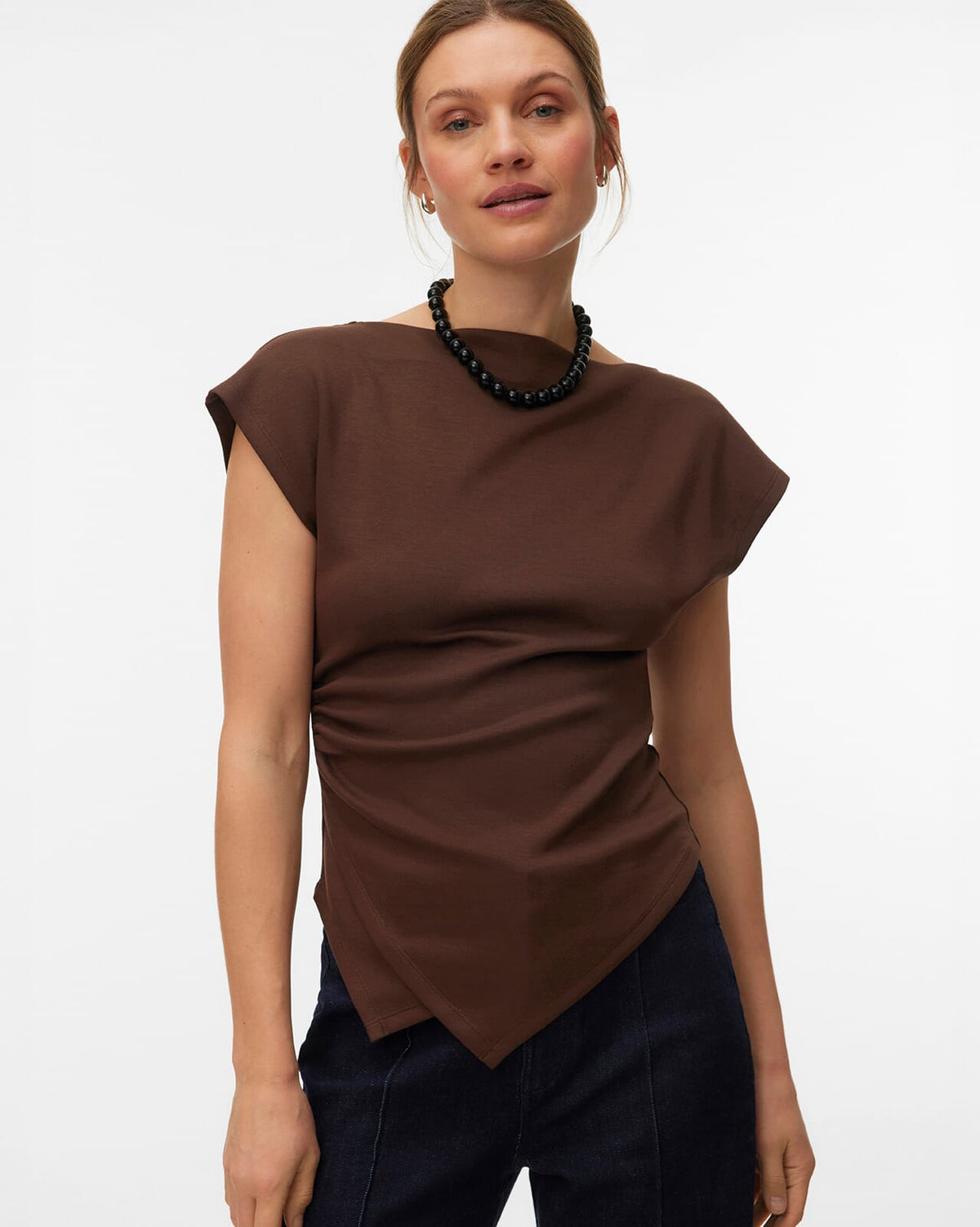 VERO MODA Topp Mille - Chocolate Martini
