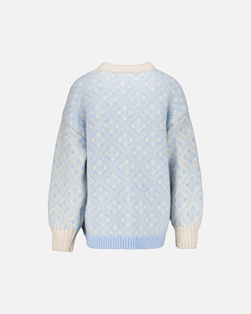 VERO MODA Strikkegenser Inga - Birch/ Dutch Canal
