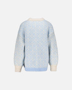 VERO MODA Strikkegenser Inga - Birch/ Dutch Canal