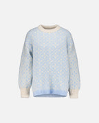 VERO MODA Strikkegenser Inga - Birch/ Dutch Canal