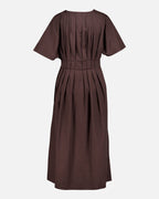 VERO MODA Midikjole Estrid Cap 7/8 - Chicory Coffee