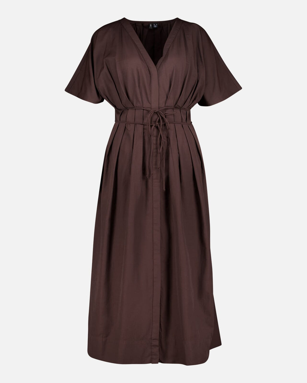 VERO MODA Midikjole Estrid Cap 7/8 - Chicory Coffee
