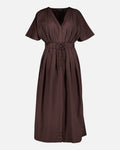 VERO MODA Midikjole Estrid Cap 7/8 - Chicory Coffee