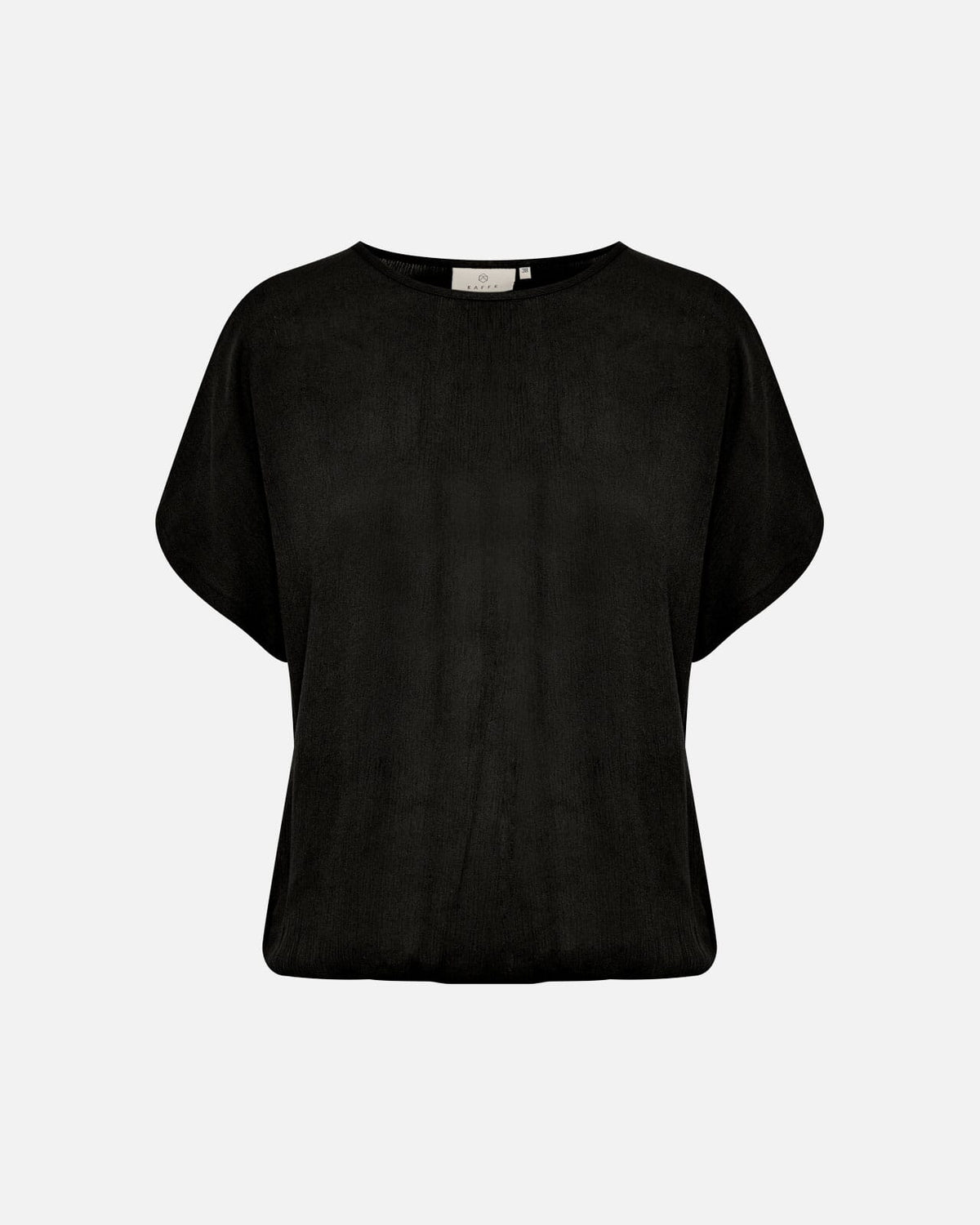 KAFFE Topp Amber Stanley - Black Deep