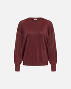 KAFFE Genser Regina O-neck - Port