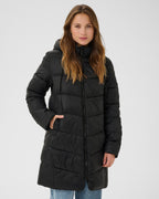 KAFFE Boblejakke Susanne Coat - Black Deep