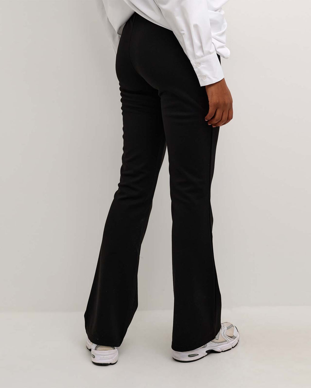 KAFFE Bukse Jenny Flared Leggings - Black Deep