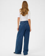 KAFFE Jeans Lea Wide - Medium Blue Denim