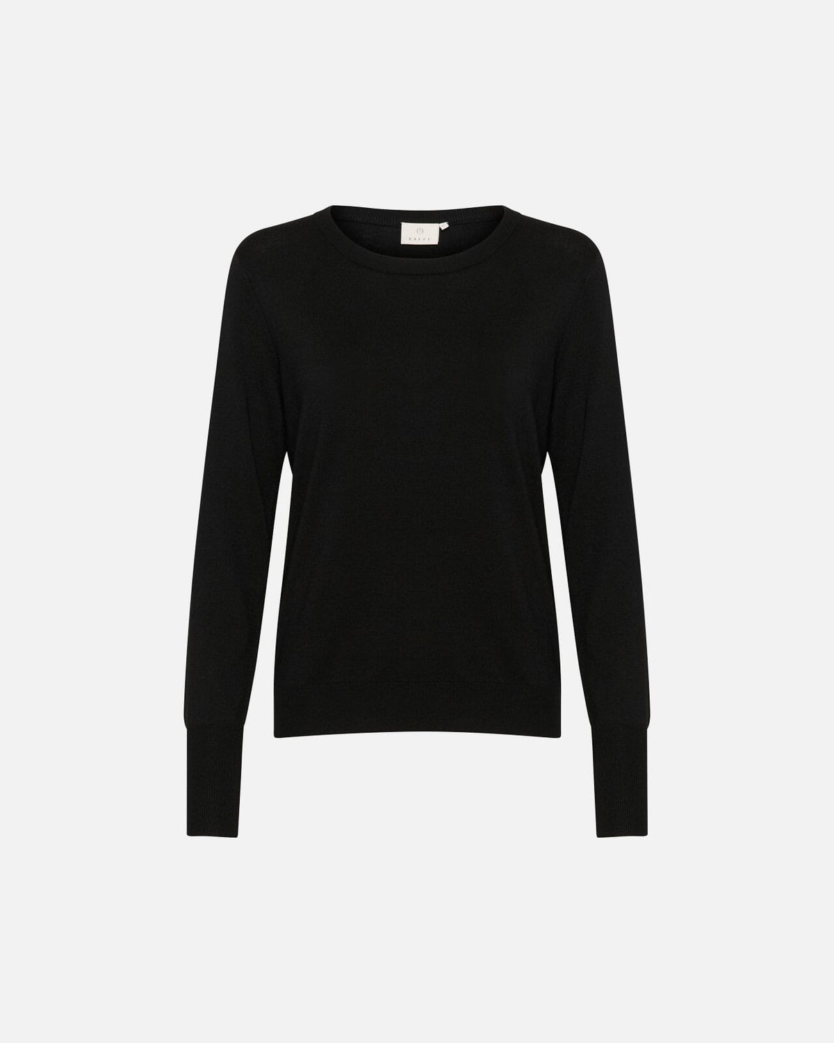 KAFFE Genser Lizza Knit Pullover - Black Deep