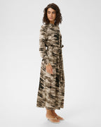 KAFFE Skjortekjole Keri Shirt Dress - Feather Grey Abstract