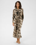 KAFFE Skjortekjole Keri Shirt Dress - Feather Grey Abstract