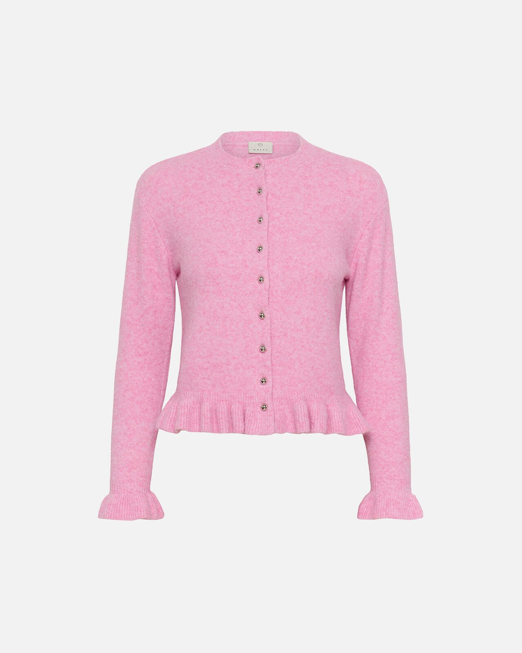 KAFFE Cardigan Emma Frill - Pink Frosting Melange
