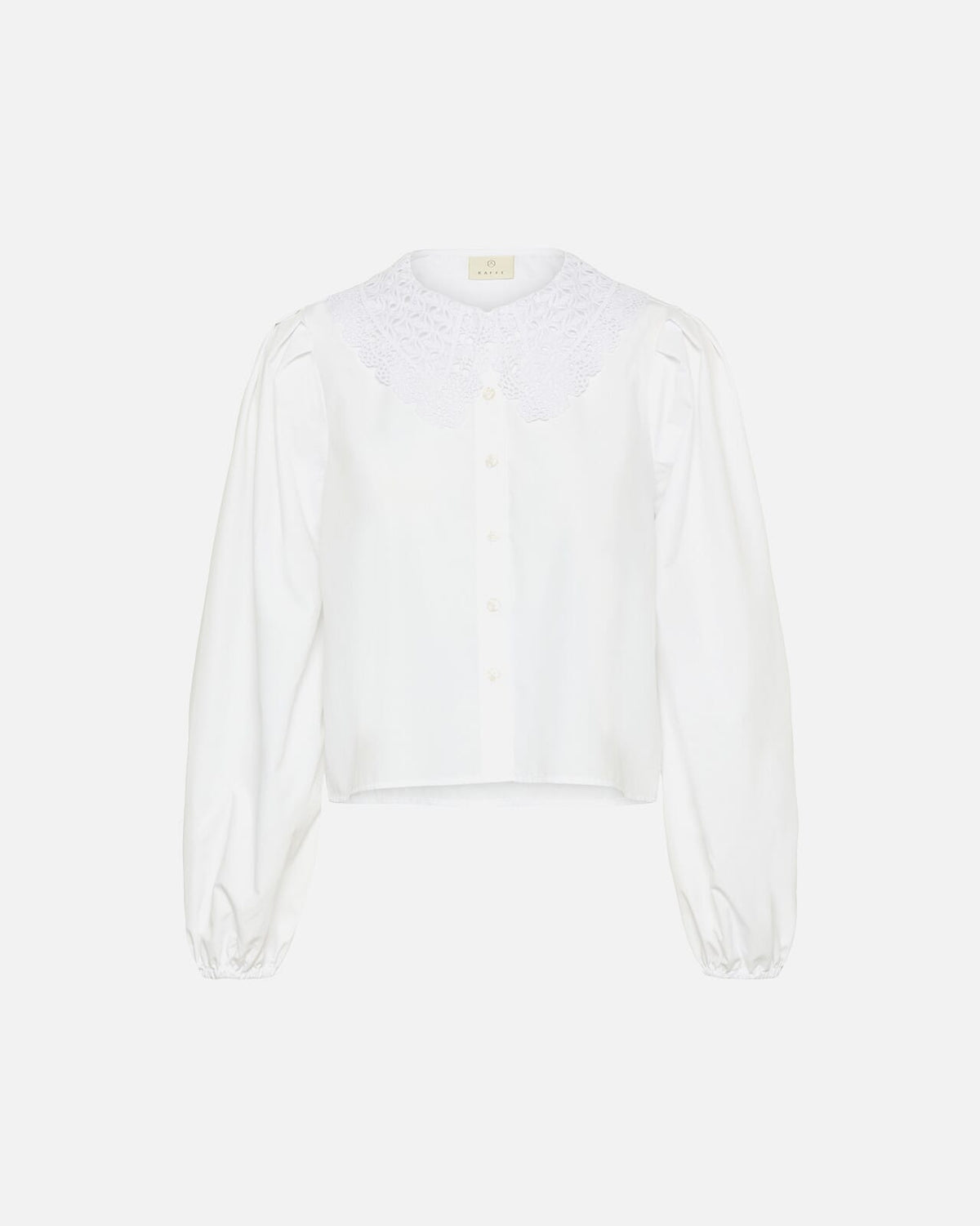 KAFFE Bluse Orla - Optical White