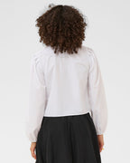 KAFFE Bluse Orla - Optical White