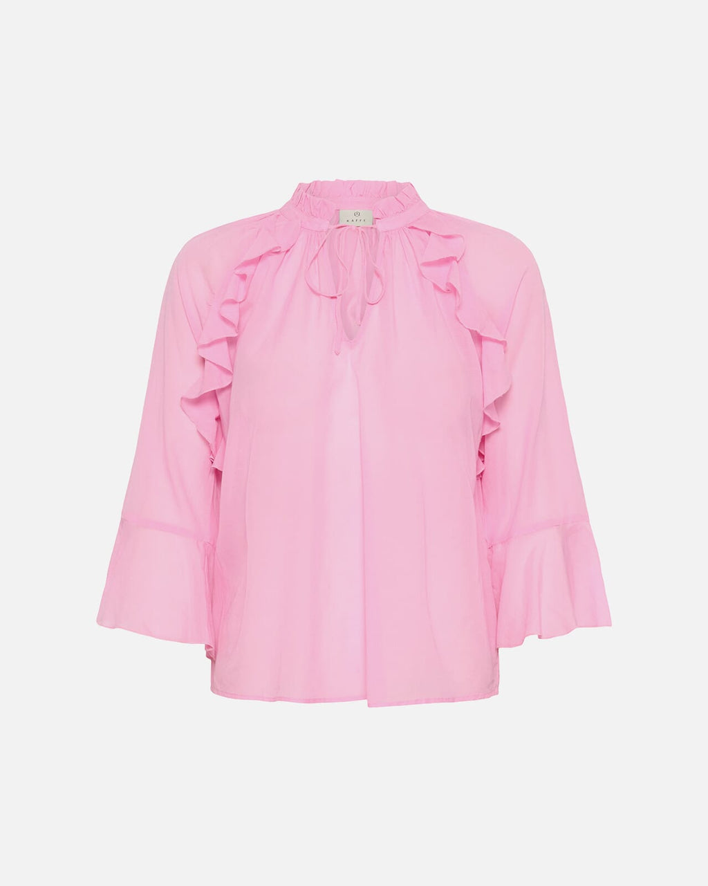 KAFFE Bluse Flora - Pink Frosting