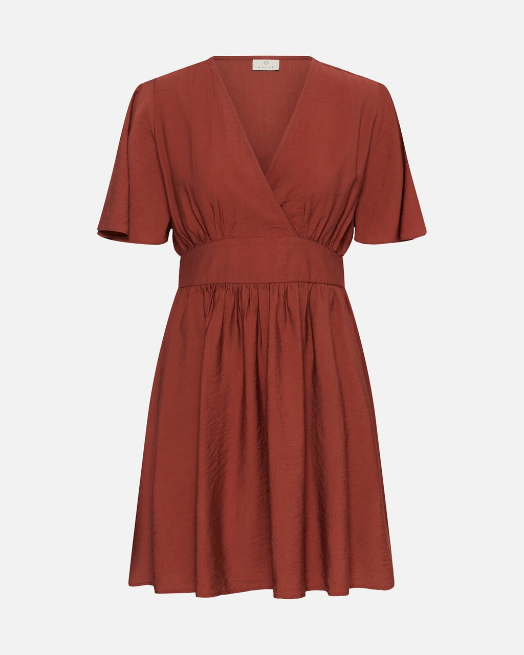 KAFFE Kjole Sirenaa Short Dress - Henna