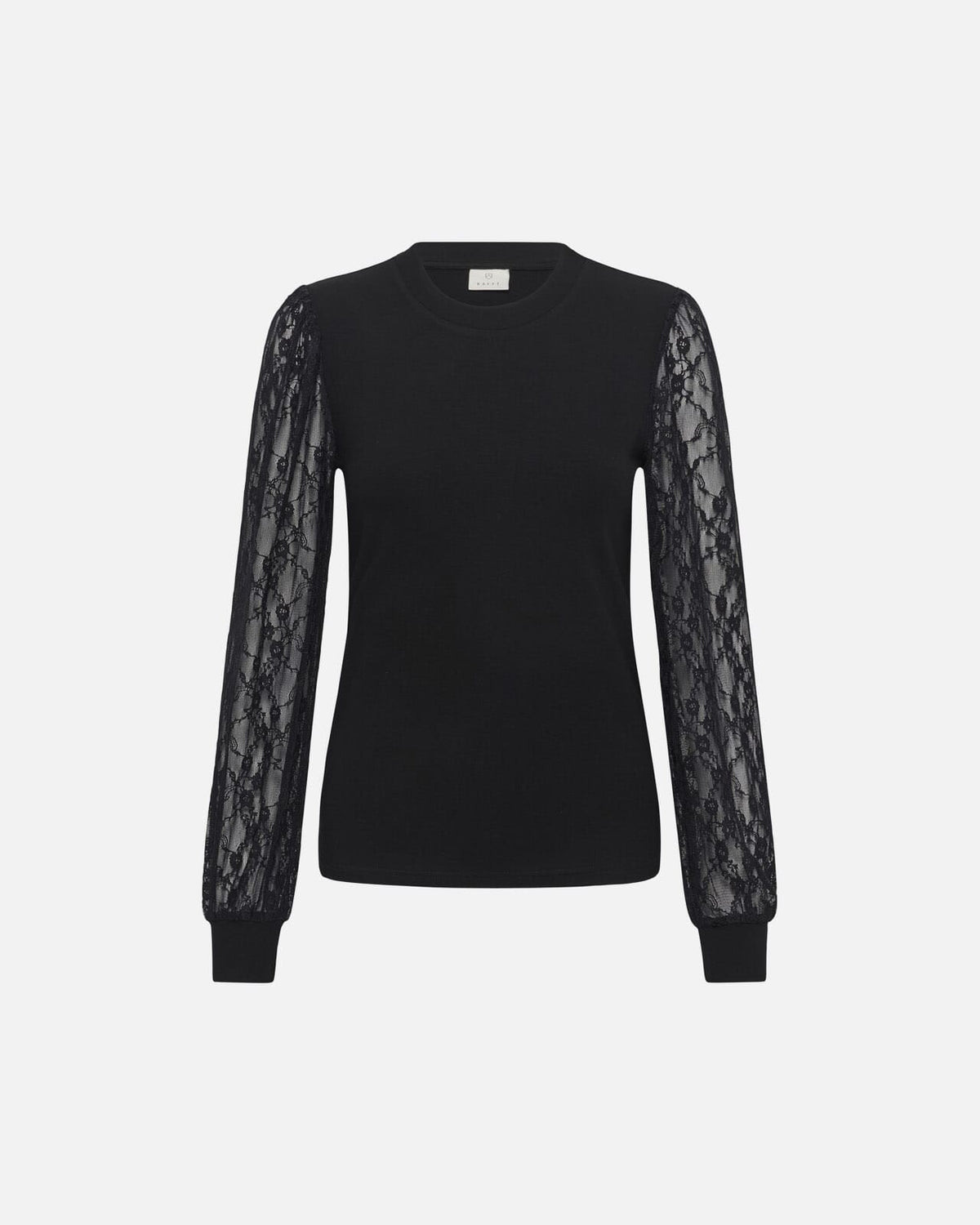 KAFFE Bluse Liana Lace - Black Deep