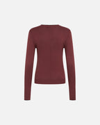 KAFFE Genser Lizza Knit Pullover - Port