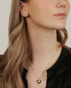 Snö of Sweden Øredobber Valentina Small Earring - Gold/ Clear