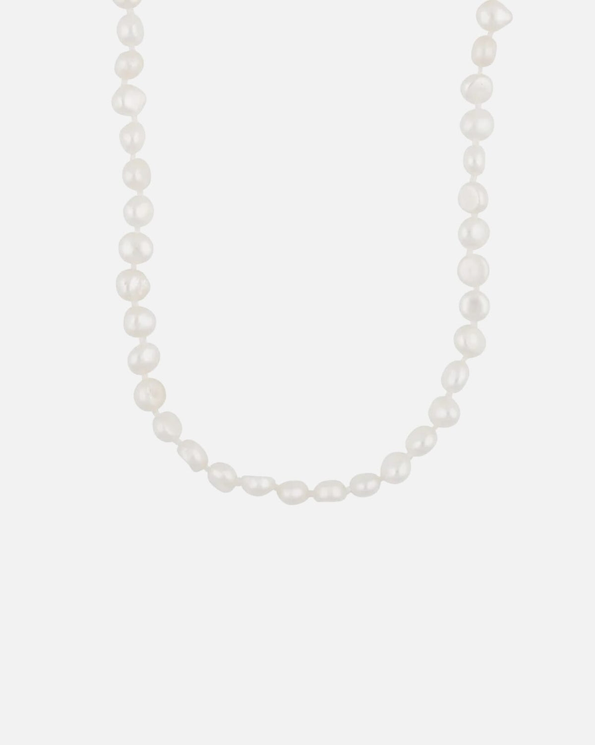 Snö of Sweden Kjede Florence Pearl - Silver/ White