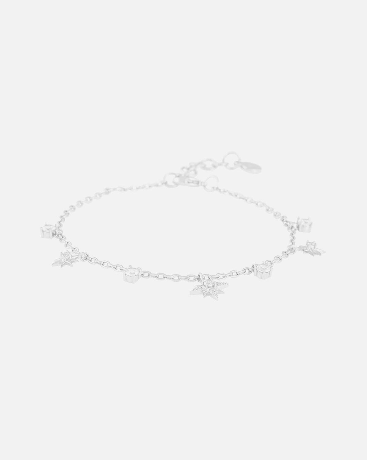 Snö of Sweden Armbånd Stellaris Charm Brace - Silver/ Clear