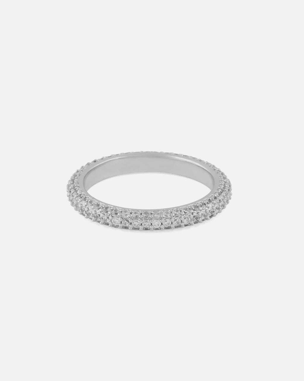 Snö of Sweden Ring Liz Crystal - Silver/ Clear