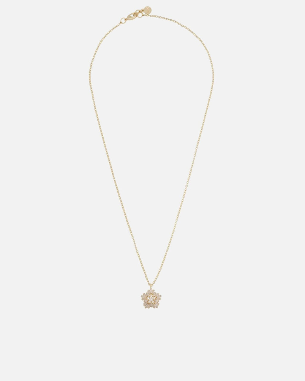 Snö of Sweden Kjede ICON Small Pendant Crystal Necklace 45cm - Gold/ Clear