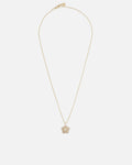 Snö of Sweden Kjede ICON Small Pendant Crystal Necklace 45cm - Gold/ Clear