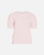 VILA Strikket Topp Dalo SS - Cherry Blossom