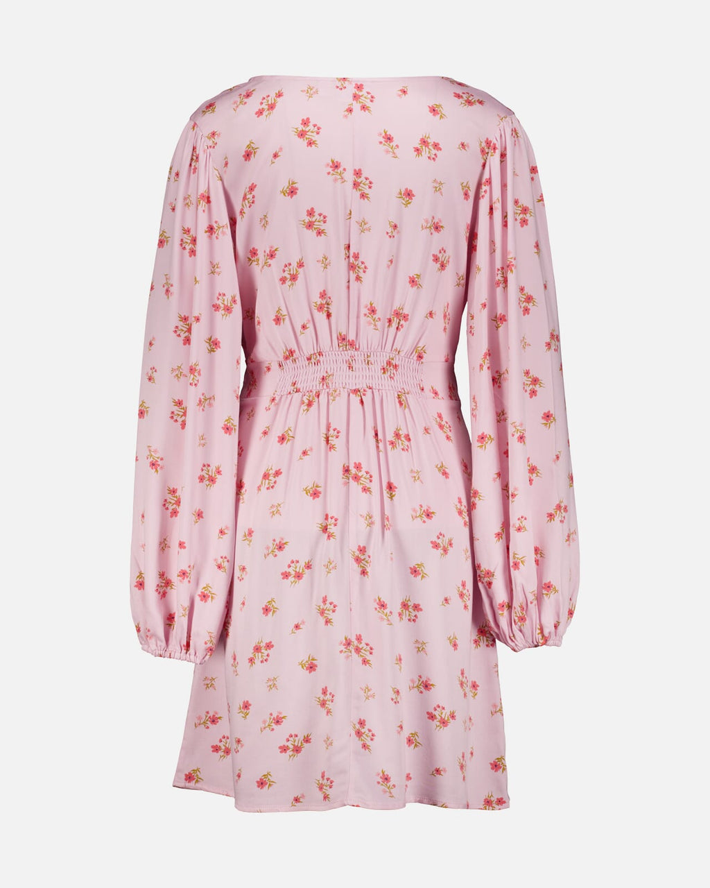 VILA Kjole Malin Corba L/S Short - Cherry Blossom/ Duberry Flowers