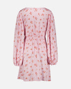 VILA Kjole Malin Corba L/S Short - Cherry Blossom/ Duberry Flowers