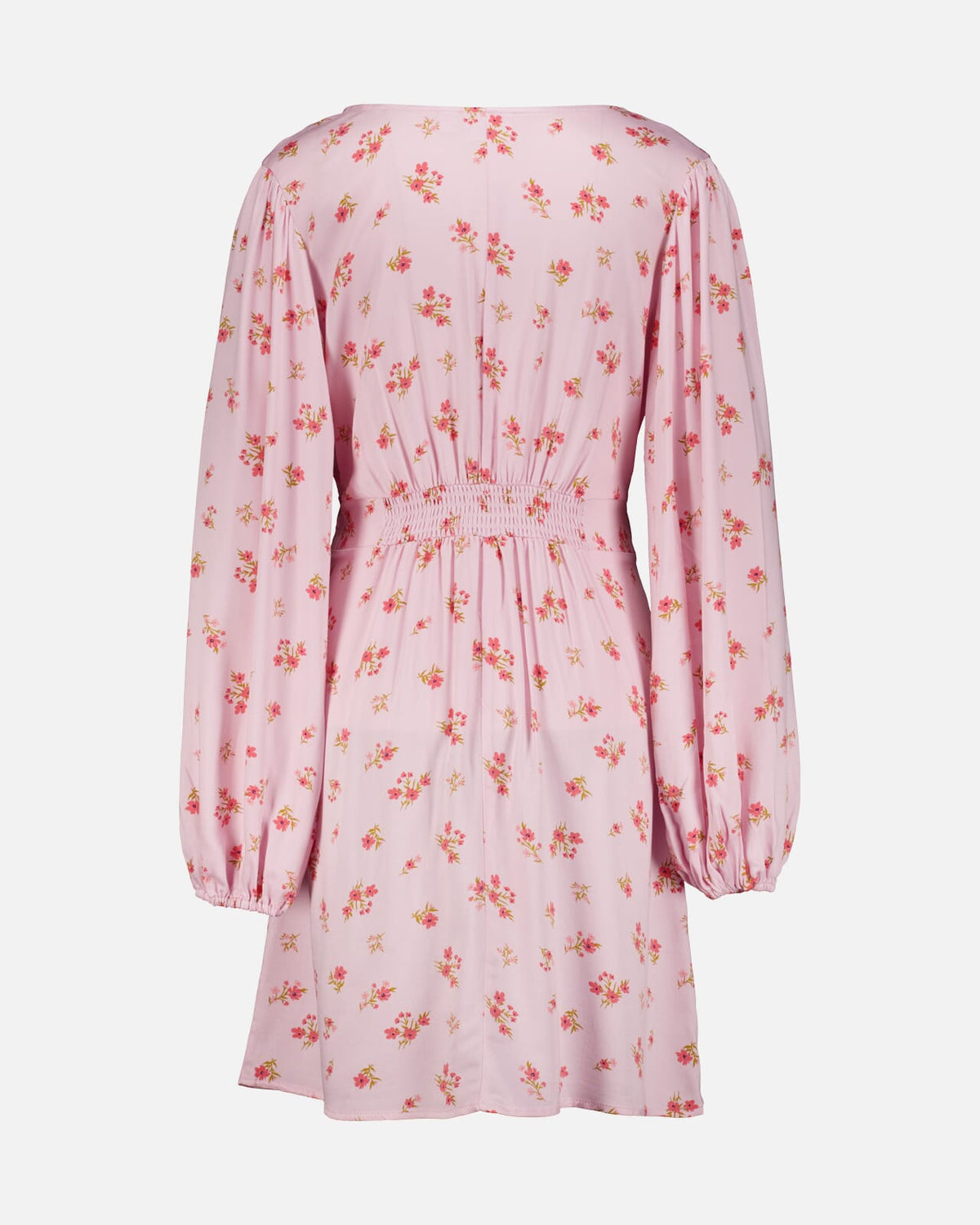 VILA Kjole Malin Corba L/S Short - Cherry Blossom/ Duberry Flowers